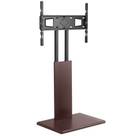 VEVOR Universal TV Stand, Table Top TV Stand for 32-70 inch Screens, Swivel and Height Adjustable TV Mount Stand Holds up to 99 lbs with Power Strip