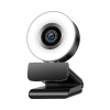 2K Webcam, HD Webcam with Microphone, Dimmable Computer Webcam, Plug and Play USB Webcam, Webcam for Zoom, YouTube, FaceTime