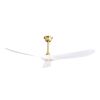 60 Inch Indoor Modern Ceiling Fan With 6 Speed Remote Control Reversible DC Motor For Bedroom
