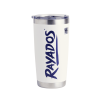 Tumbler 20oz White Rayados