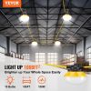 VEVOR 100FT Construction String Lights 100W 10000LM Connectable Waterproof