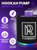 Purple Mini Hookah Pump Hookah Starter with 1000 mAh Rechargeable Battery Electric Hookah Starter Vacuum Kit with Led Light