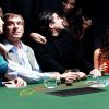 Soozier 72" Foldable Poker Table Portable Blackjack Table for 7 Players with Chip Cup Holder Green Felt