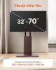 VEVOR Universal TV Stand, Table Top TV Stand for 32-70 inch Screens, Swivel and Height Adjustable TV Mount Stand Holds up to 99 lbs with Power Strip
