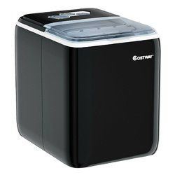 44 lbs Portable Countertop Ice Maker Machine with Scoop (SKU: EP24228)